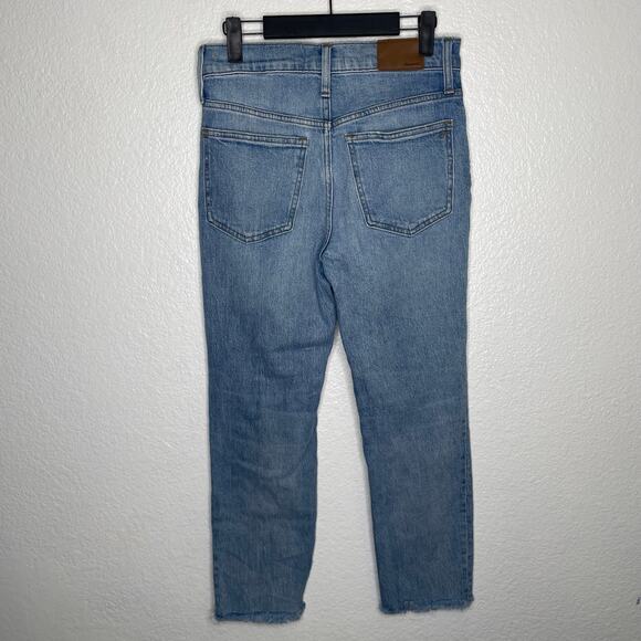 Madewell Womens Jeans Petite Size 27 The Perfect Vintage Jean Denim Blue - Picture 2 of 16